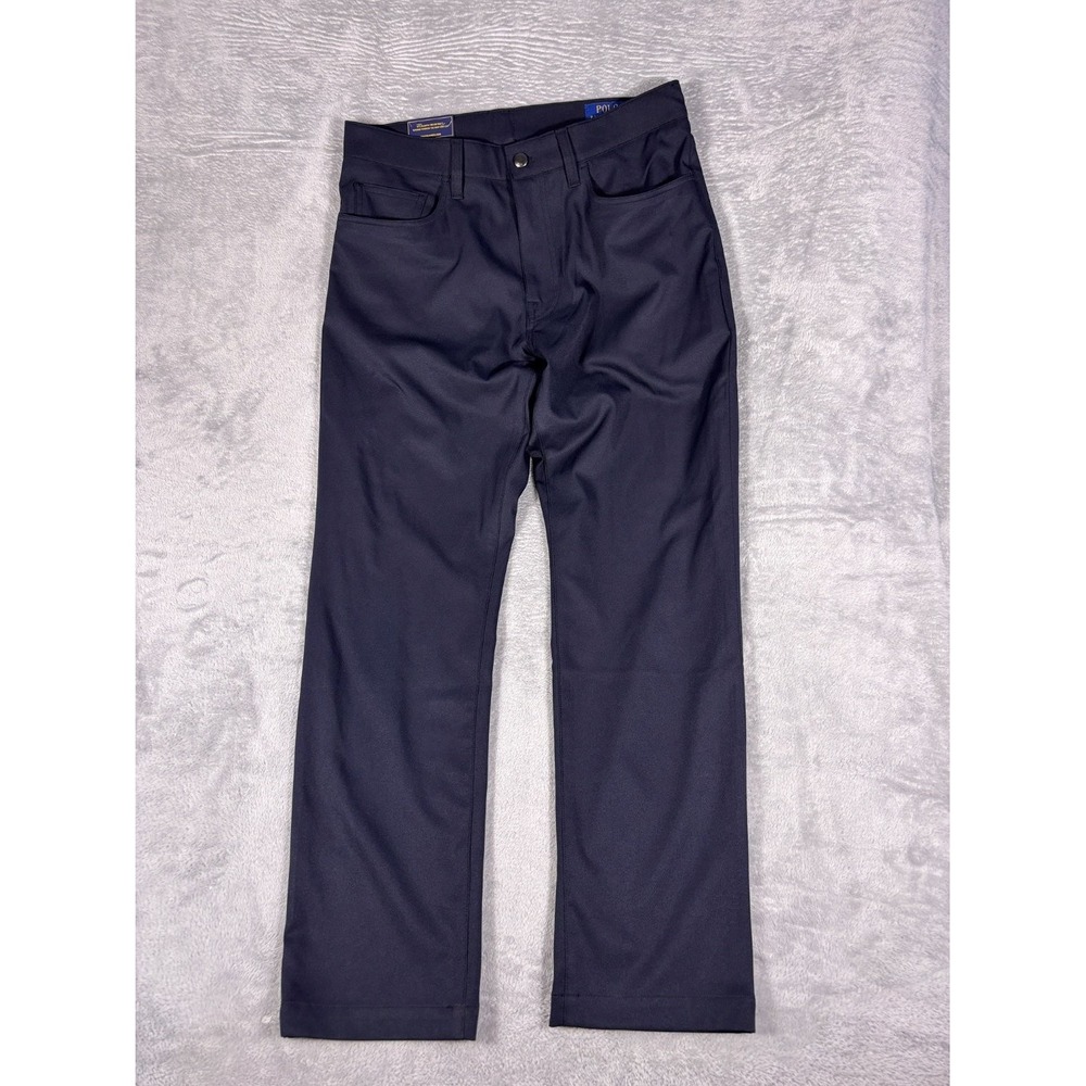 Polo Ralph Lauren Pants Active Fit Performance Mens Size 32 Blue NWT Stretch